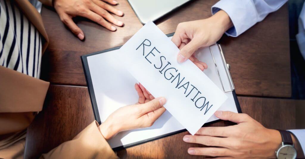 On Resignation Etiquette